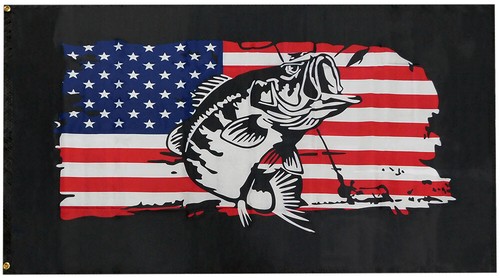 3x5 usa americano basso pesce - usa,