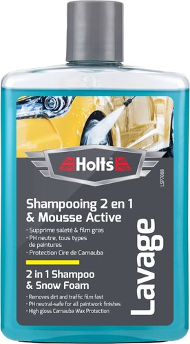 Shampoo con mousse - in,
