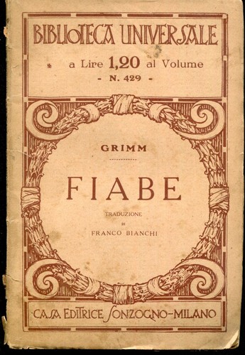 Biblioteca universale fiabe - biblioteca, di