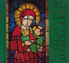 Luci e vetrate della cattedrali. Sei immagini della natività da ammirare e stacc