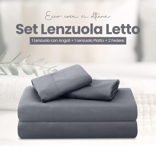 Set lenzuola letto - set,