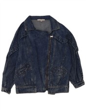 Giacca denim oversize donna