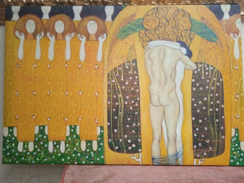 Quadro gustav klimt falso - quadro,