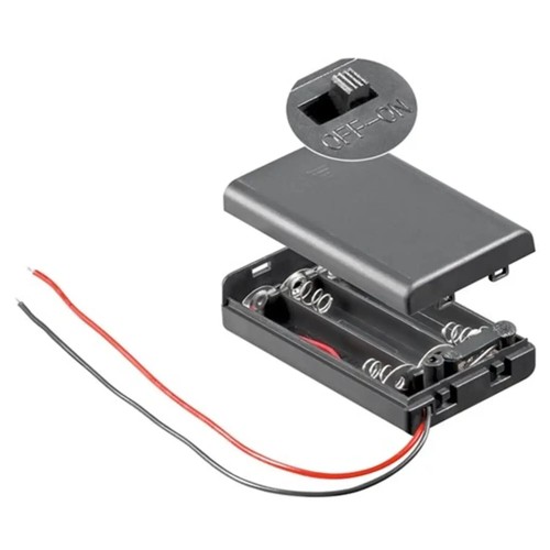 Portabatterie mini stilo - 3,