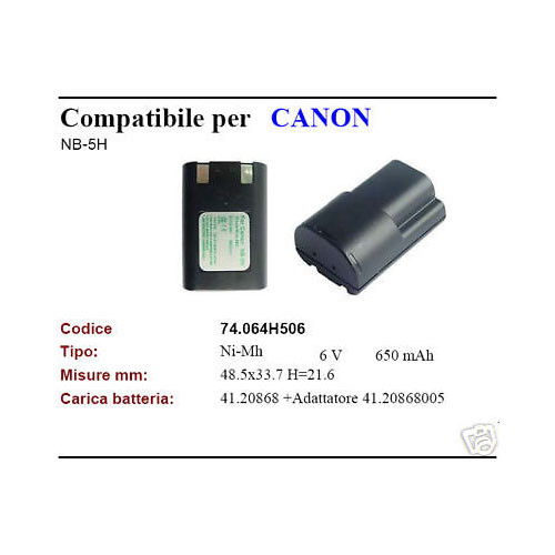 064h506 batt telecamera - batt.,