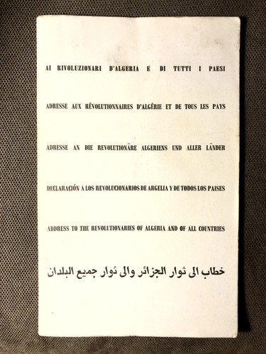 Rivoluzionari algeria e - ai,