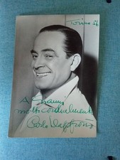 Carlo Dapporto Autografo Originale 