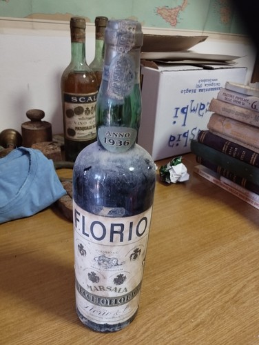 Originale bottiglia vino - bottiglia, di