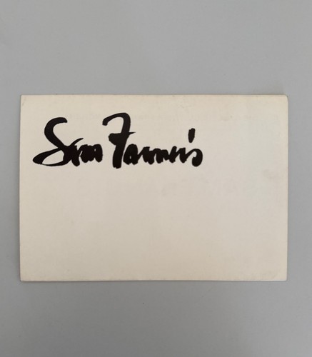 Sam francis pasadenabox - sam, francis: