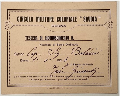 Derna libia circolo militare - libia,