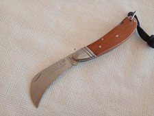 Coltellino pieghevole vintage da lavoro forgiato a mano "Wacktek" (Roncola)