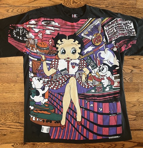 Vintage betty boop - betty, aop