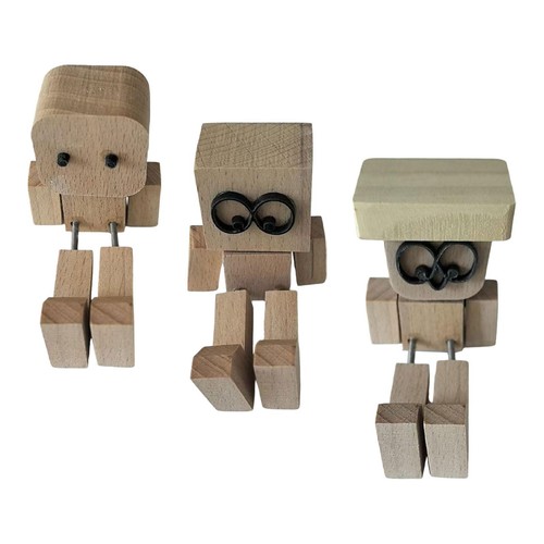 Statuetta uomo legno - statuetta,