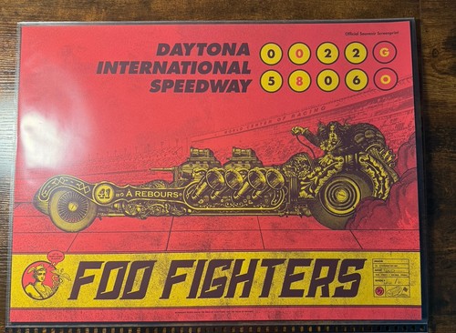 Poster foo fighters daytona - poster,