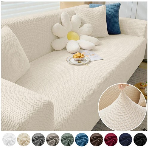 Jacquard elastic sofa - elastic,