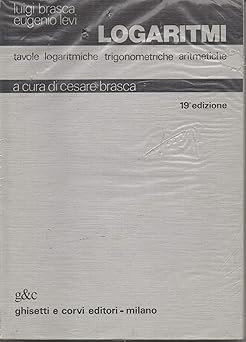 Logaritmi tavole logaritmiche