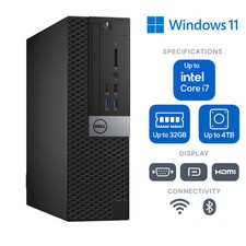DELL Desktop Computer PC i7,up