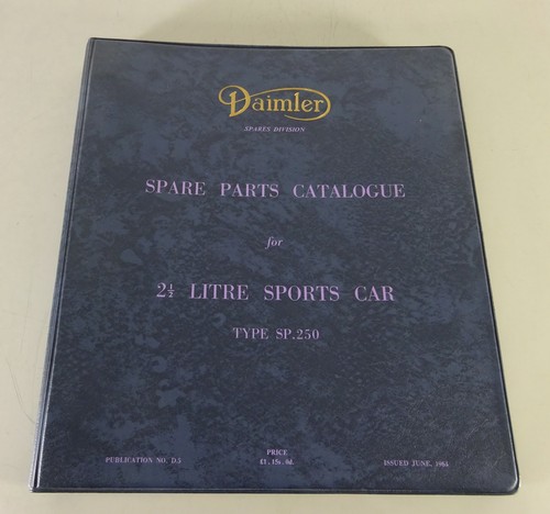Catalogo parti daimler 250 - catalogo,