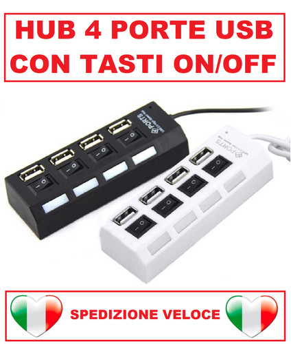 Multipresa porte usb 0 - 4,