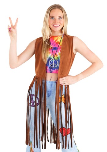 Gilet costume hippie donna