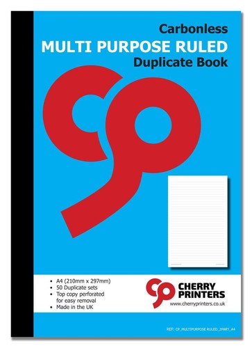 Libro duplicato rigato