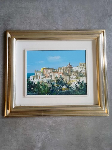 Quadro olio tela angelo - quadro,