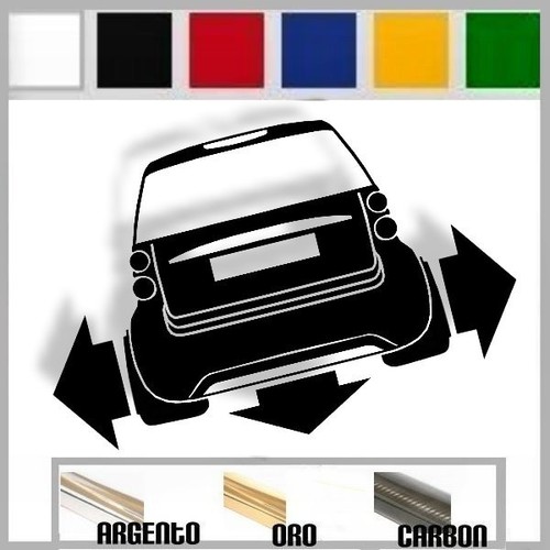 Adesivo sticker smart two - adesivo,