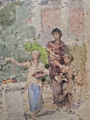 Quadro antico scena classica - antico,