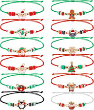 12 Pezzi Braccialetti Amicizia