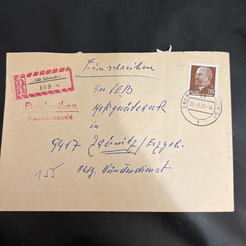 Ddr reco lettera ulbricht - lettera,