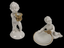Antica statuina porcellana - antica,