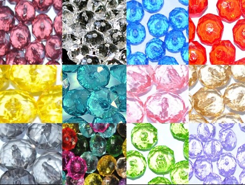 Trasparente multicolore piatto - multicolore,