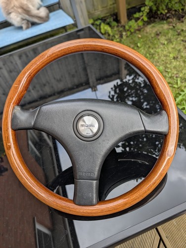 Volante legno vintage - volante, momo
