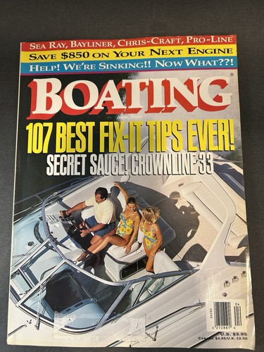 Boating magazine april 1996 - boating,