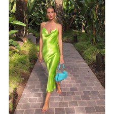 Abito midi Rat & Boa Lima raso