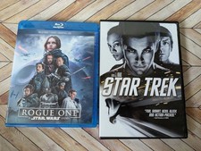 Star Wars Rogue One BluRay ,Star Trek DVD ,Space Movie Bundle