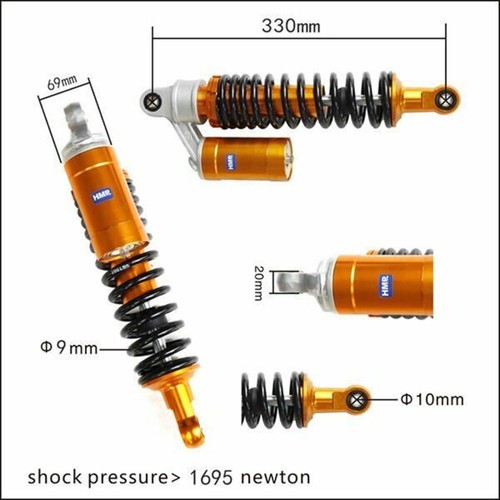 Ammortizzatore 330 oro - 330, mm