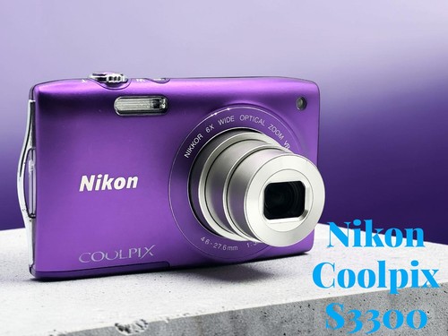 Nikon coolpix s3300 viola - coolpix,
