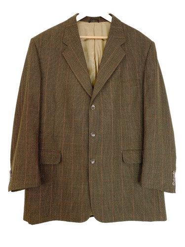 Giacca lana marrone - , uomo