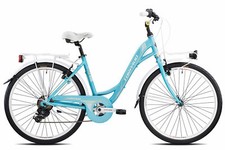 BICI TORPADO T461 FREEDOM BICICLETTA CITY BIKE DONNA 26" ALLUMINIO 7 VELOCITA'