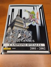 Folder Filatelico Francobolli 2002 Calcio Juventus Campione d'Italia