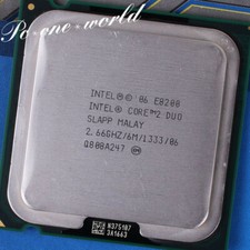 Processore CPU desktop Intel Core 2 Duo E8200 E8300 E8400 E8500 E8600 LGA 775 6M