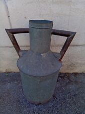 VECCHIO CONTENITORE IN LAMIERA ZINCATA, PRIMI 900.