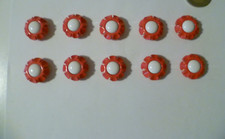 10 BOTTONI FIORE PLASTICA