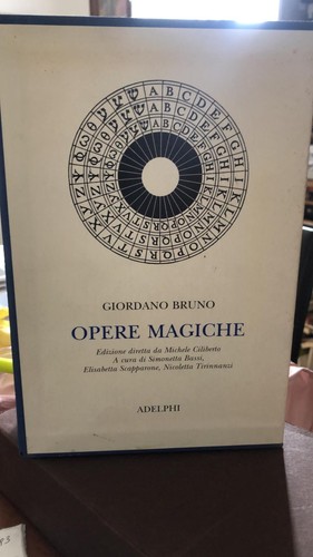 Opere magiche giordano bruno - ,