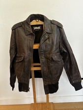 Schott NYC 184SM A-2 in pelle marrone, taglia 42 (circa IT 52/L), Made in USA