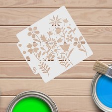  4 Pcs Stencil Per Decorazioni