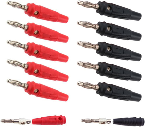 Set connettori banana 20a - 10, a
