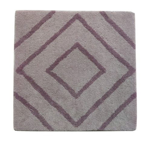 Tappeto quadrato geometrico
