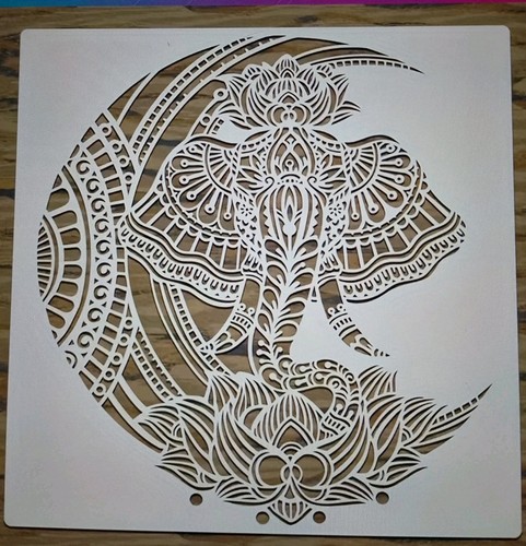 Grande mandala elephant moon - grande,